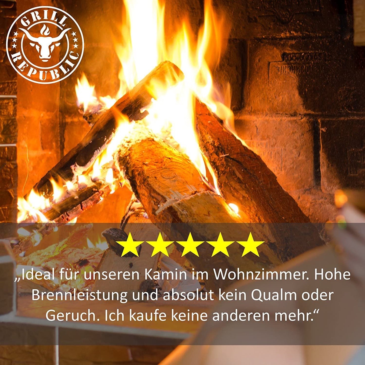 Grill Republic Kaminanzünder Holzwolle - 2,5kg