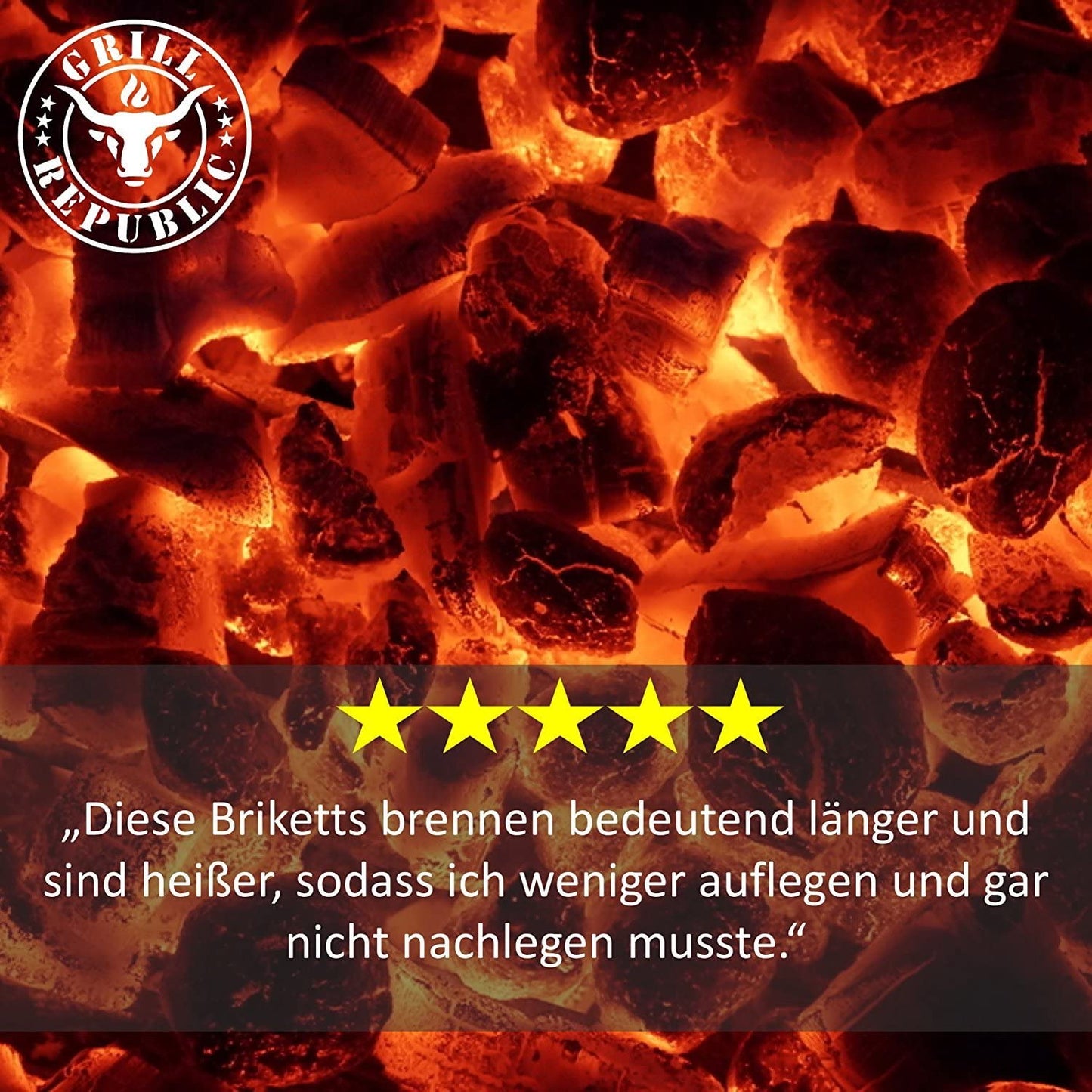 Grill Republic Kokos Briketts - 17kg